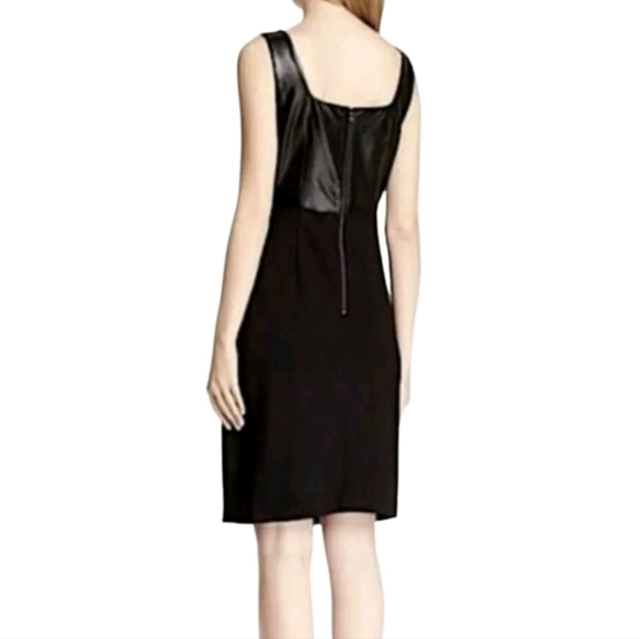 NWT Kenneth Cole Valentina Black Sheath Dress Size 4 - Picture 2 of 11
